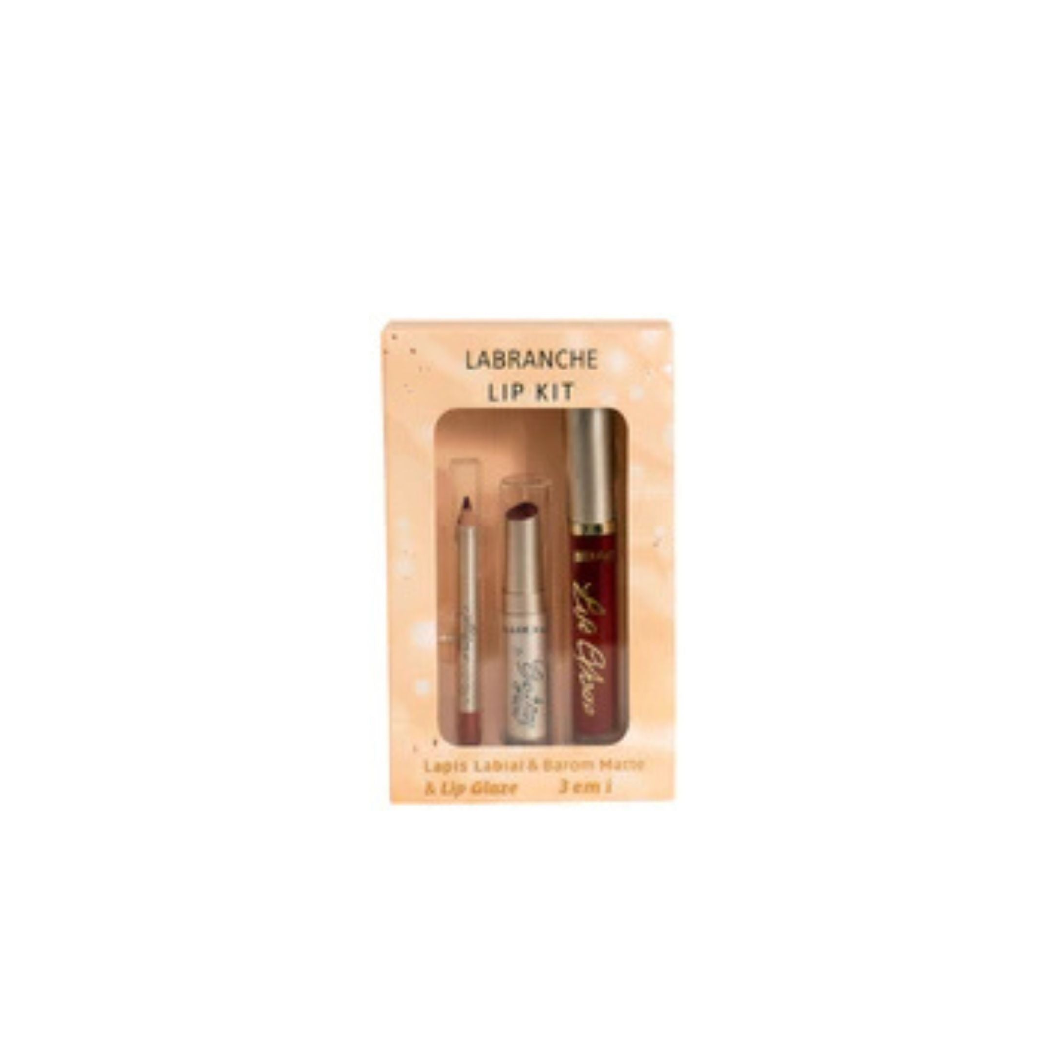 Lip Kit lapis labial , batom matte e lip Glaze - Labranche