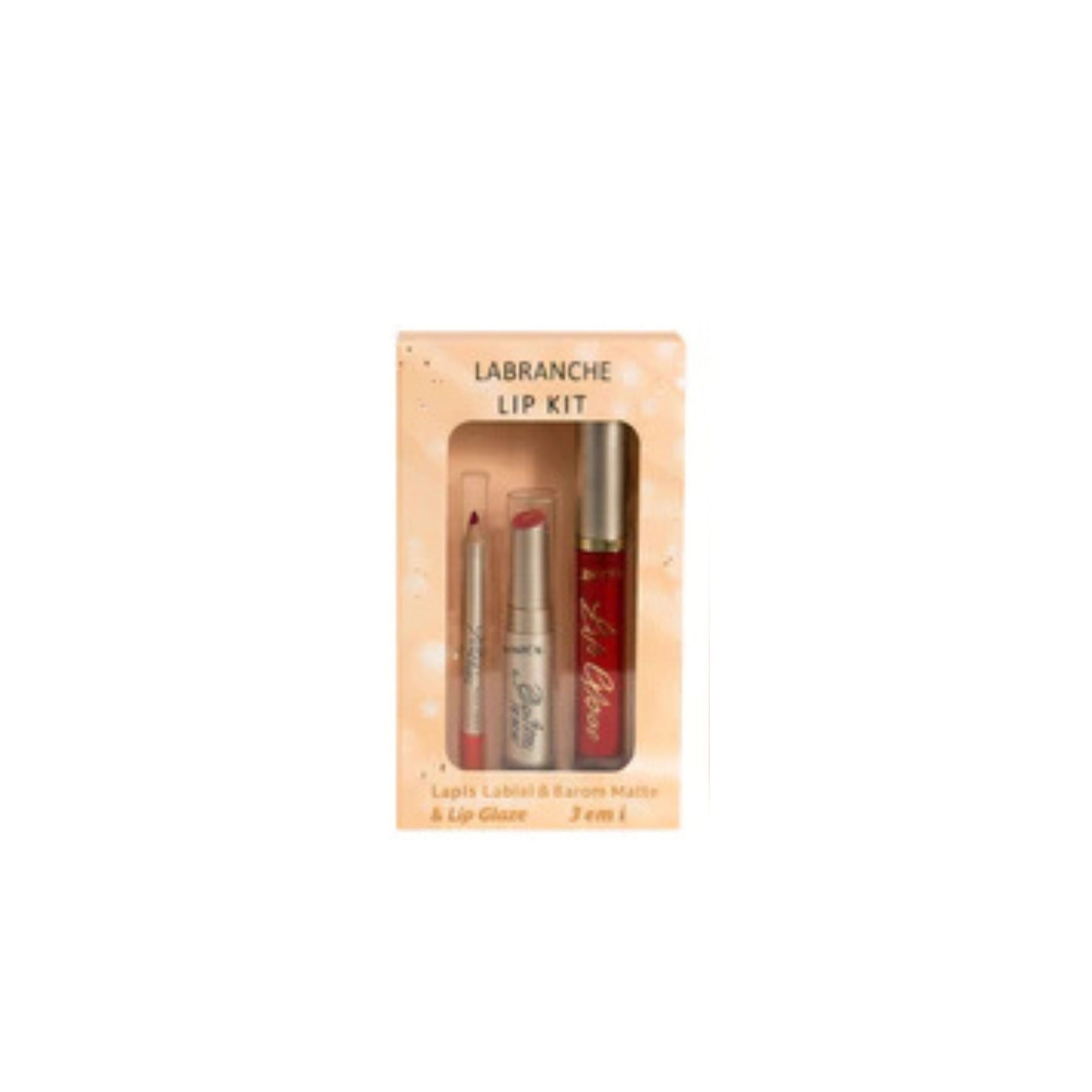 Lip Kit lapis labial , batom matte e lip Glaze - Labranche