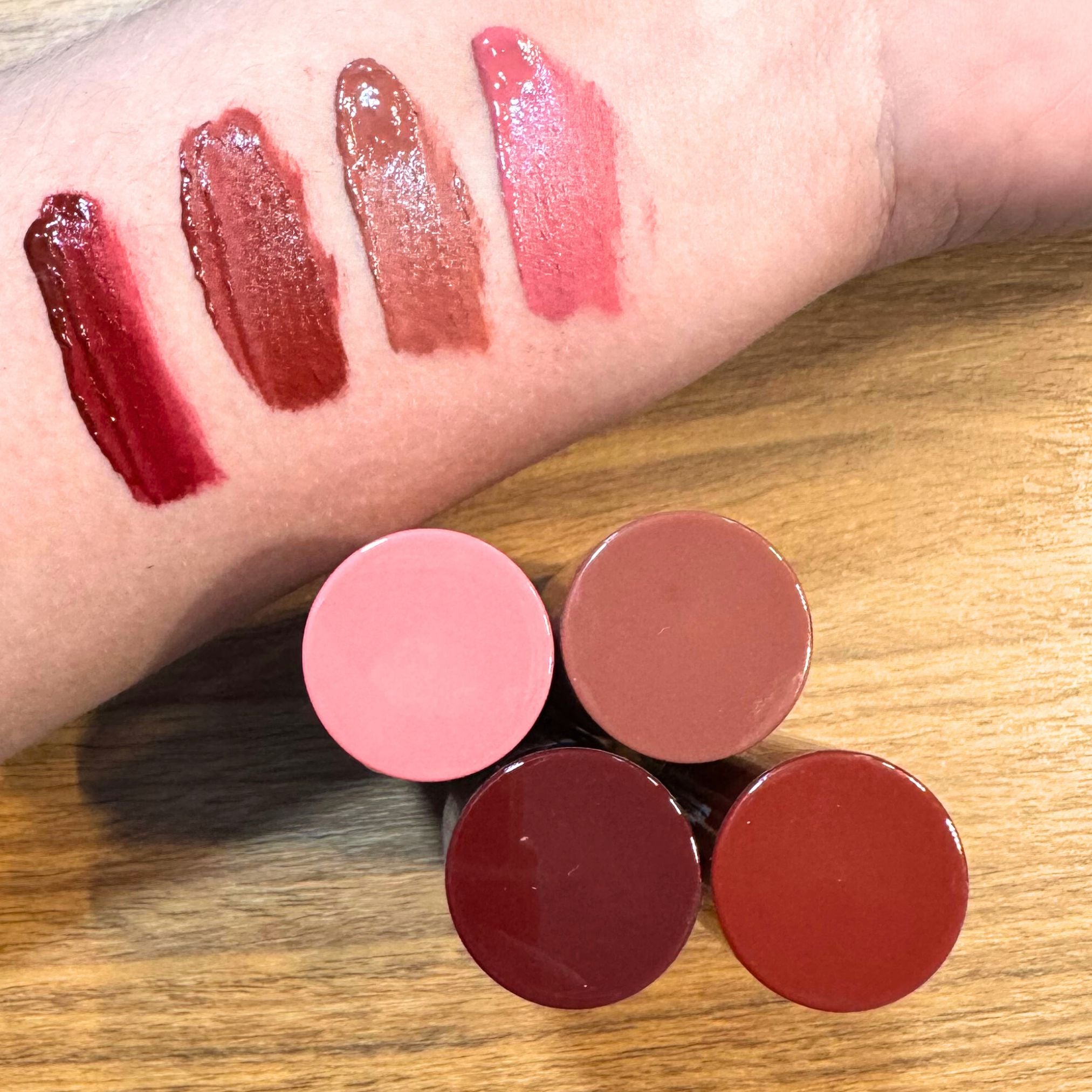 Batom liquido - kit com 4