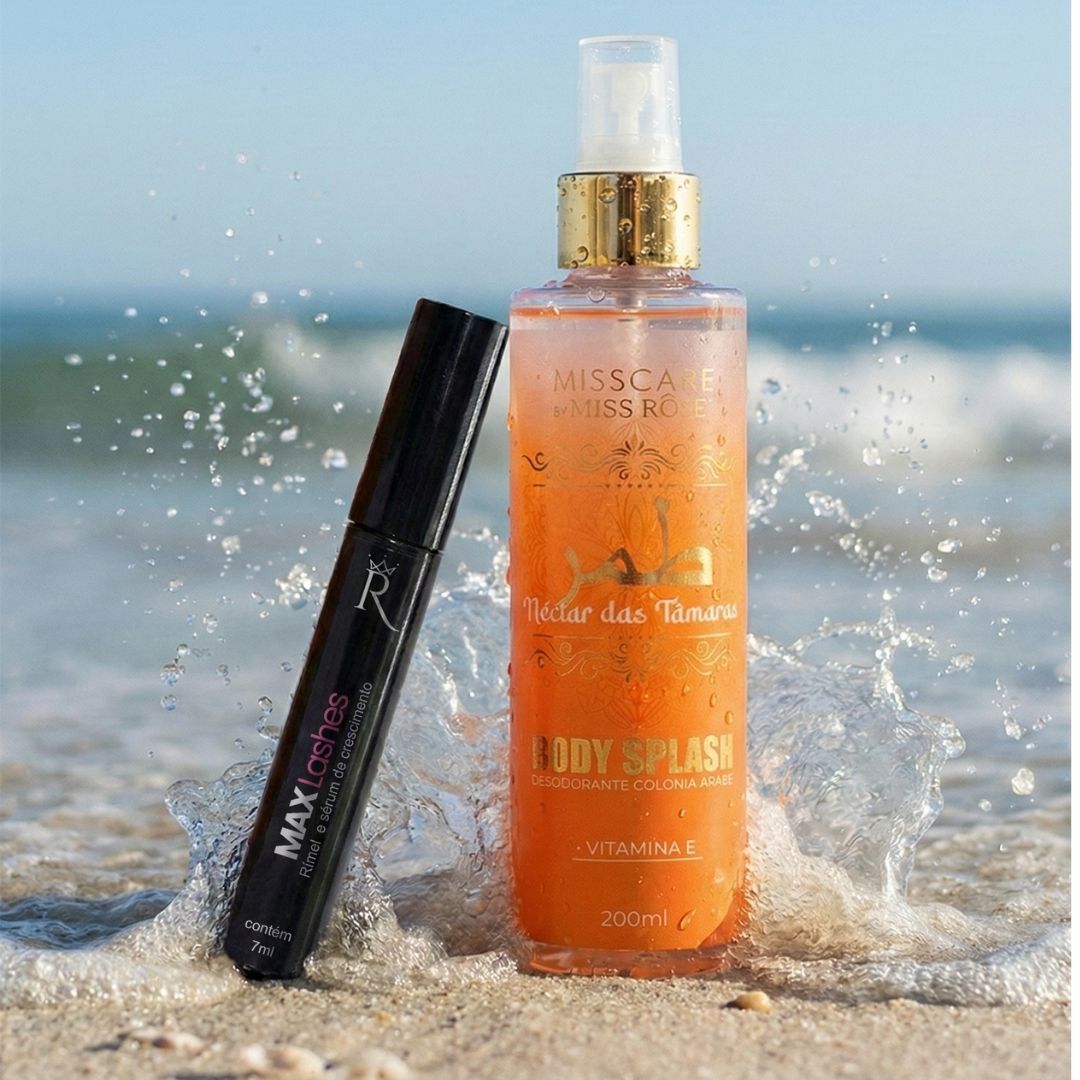 KIT Body Splash Árabe + Max Lashes