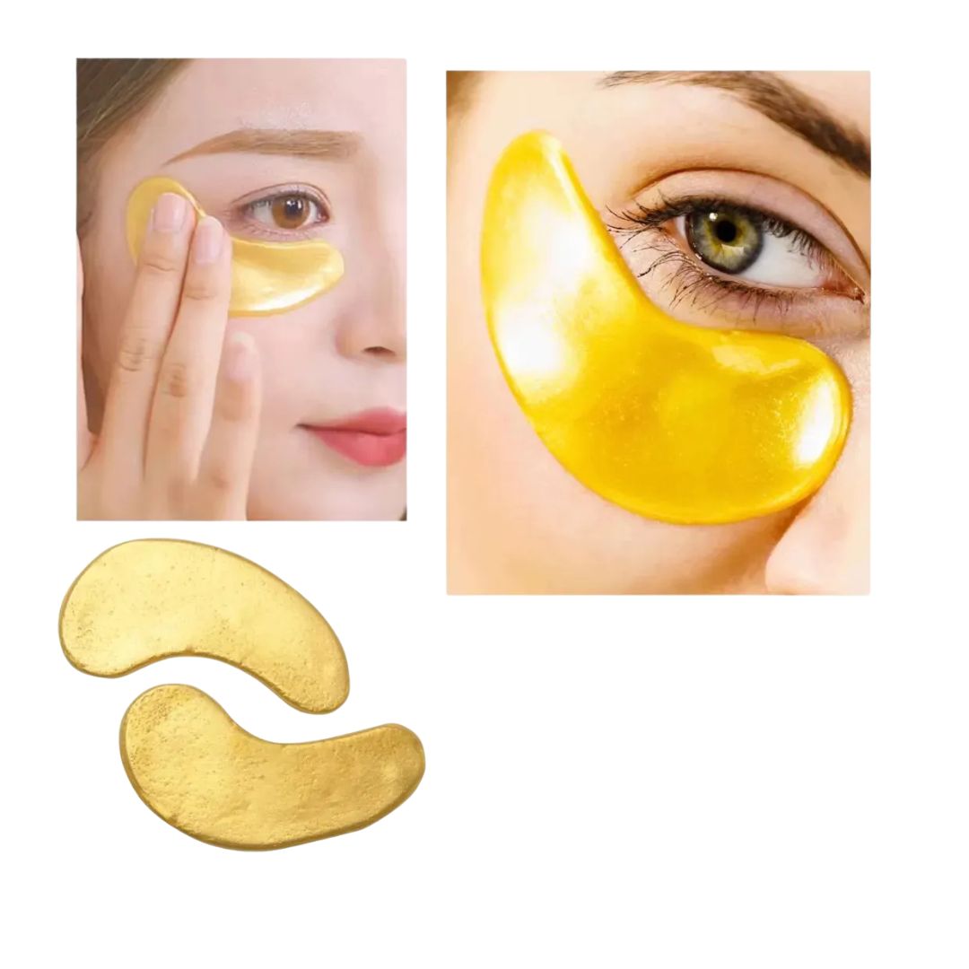 KIT Máscara Labial + Máscara Gold de Olheiras + Mousse Facial + Máscara Skin Care
