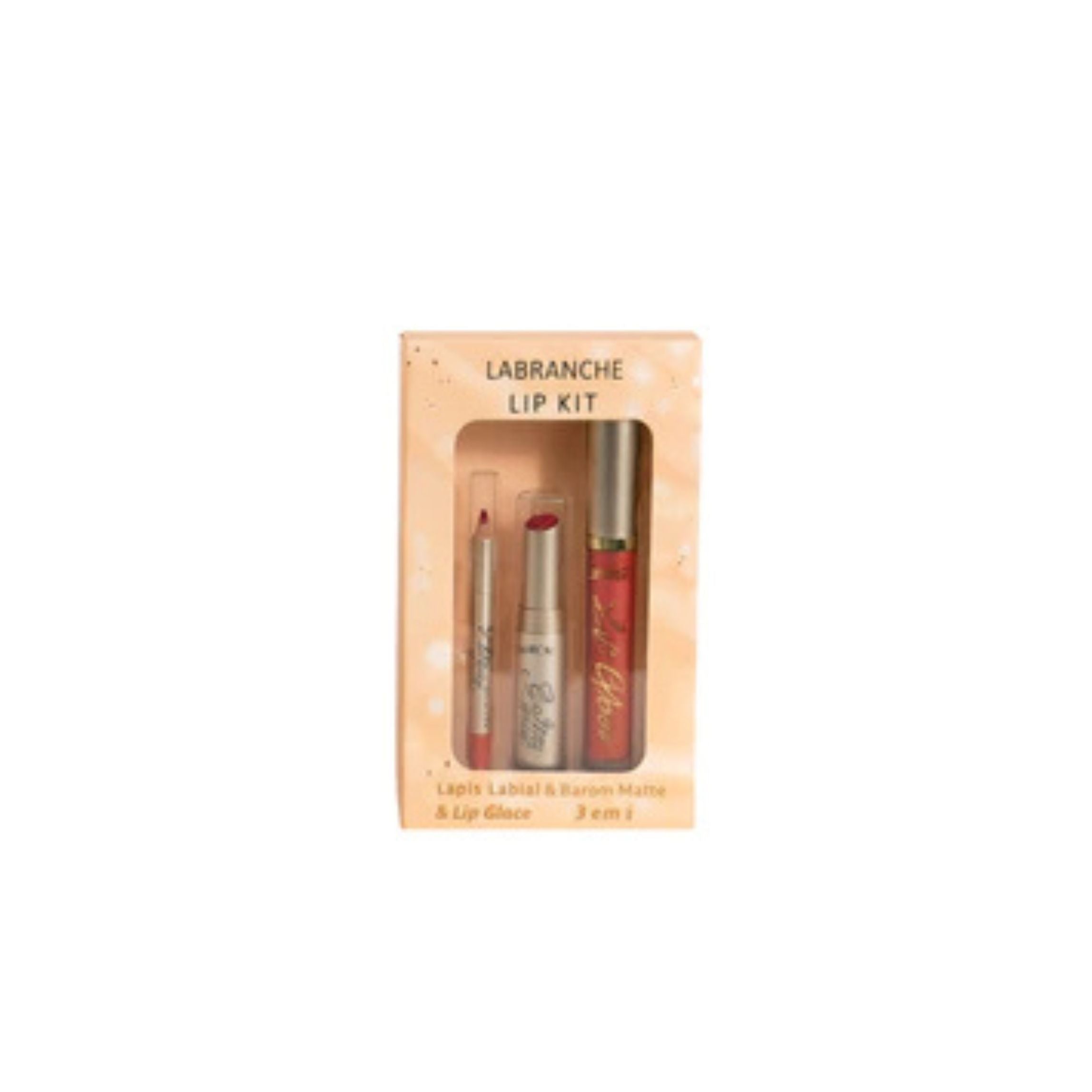 Lip Kit lapis labial , batom matte e lip Glaze - Labranche