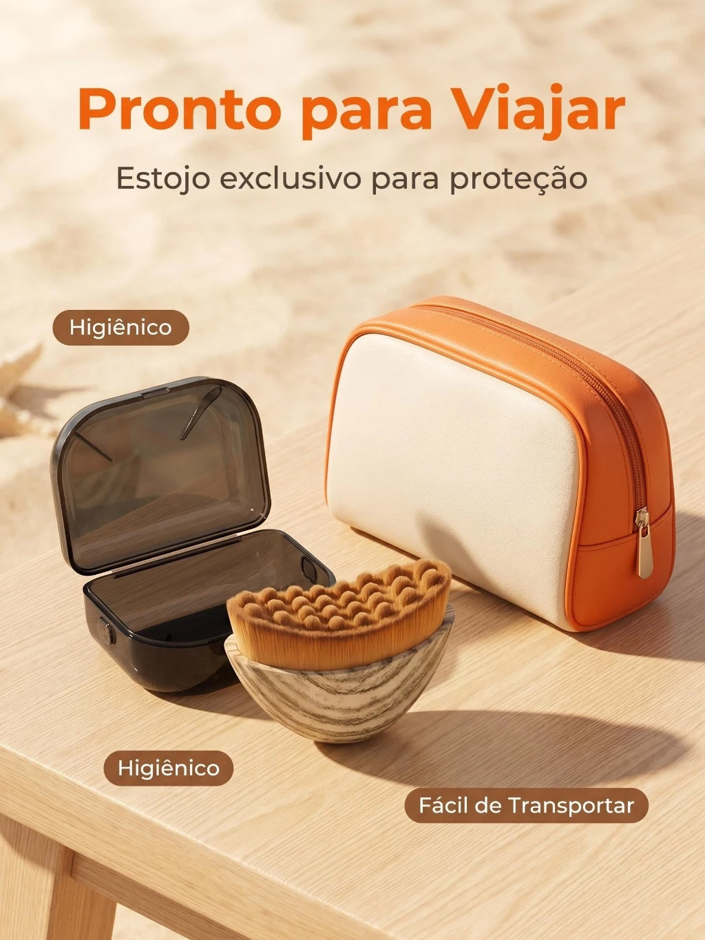 Escova De Massagem De Drenagem Linfática Ergonômica Macia Para Contorno Facial E Mandíbula escova lifting facial