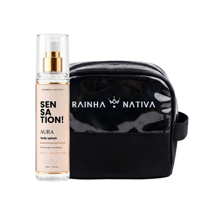Kit Body Splash SENSATION! + Necessáire Rainha Nativa