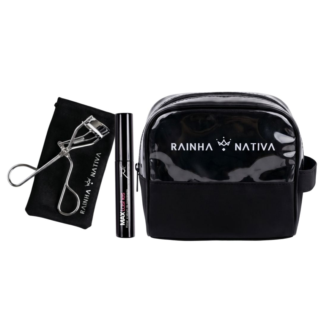 Kit Necessáire Rainha Nativa + Max Lashes + Sérum Curvex