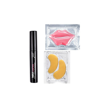 Kit Max Lashes + Máscara de olheiras + Máscara Labial