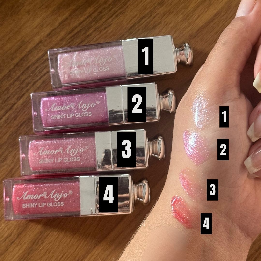 Gloss Shine 4 cores - ESCOLHA A COR