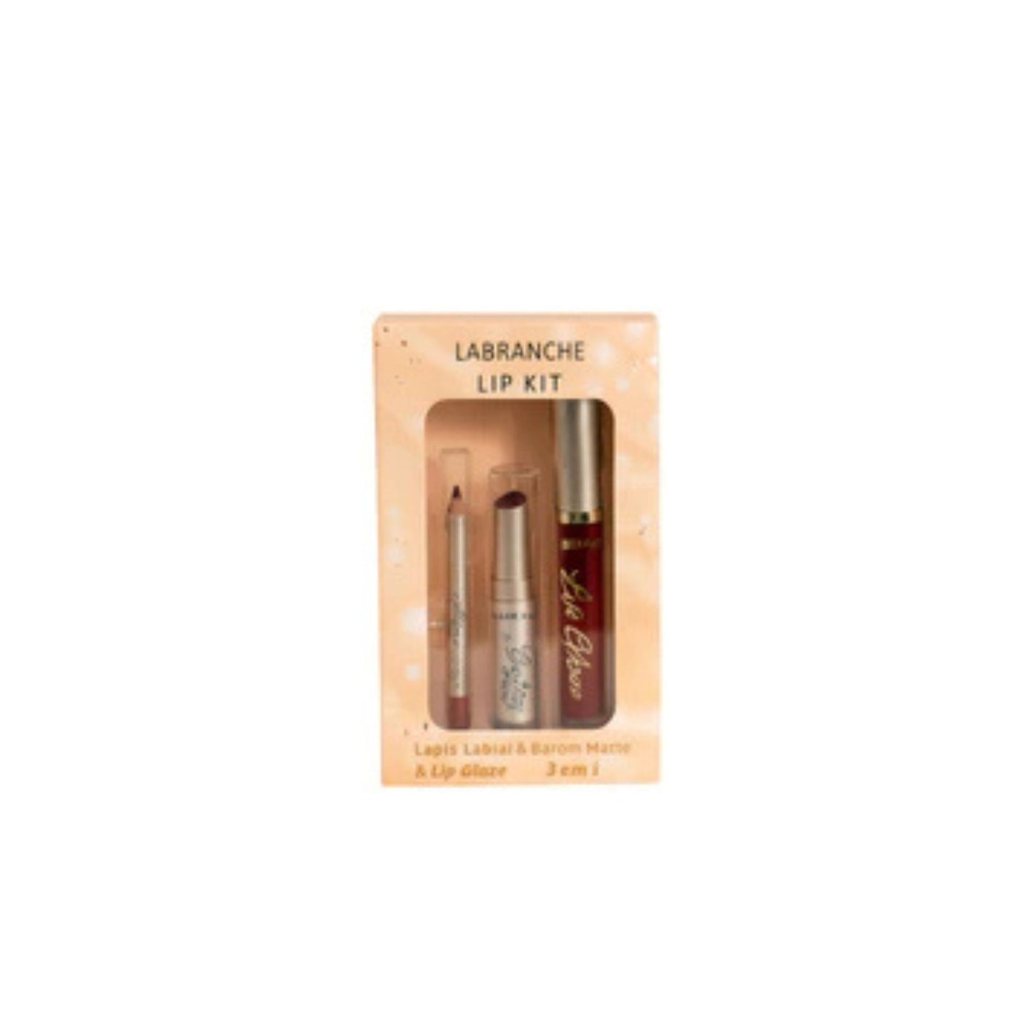 Lip Kit lapis labial , batom matte e lip Glaze - Labranche