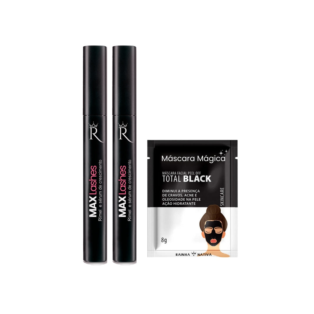 RÍMEL Max Lashes - 2 em 1 com sérum de crescimento