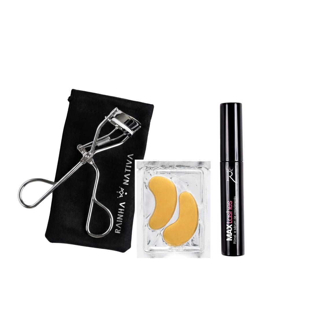 Kit Max Lashes + Curvex + Máscara de olheiras