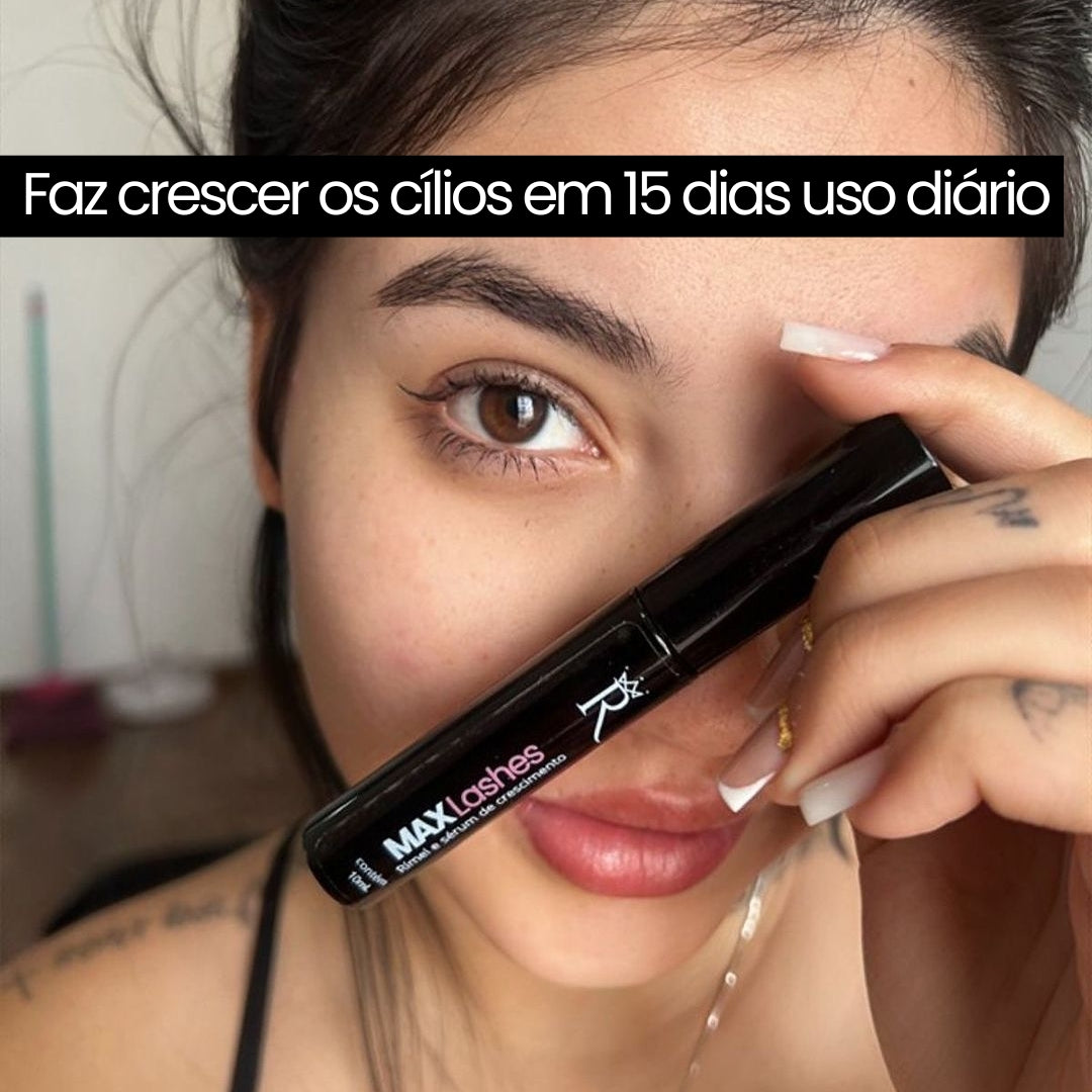 1 Max Lashes Rímel - 2 em 1 com sérum de crescimento