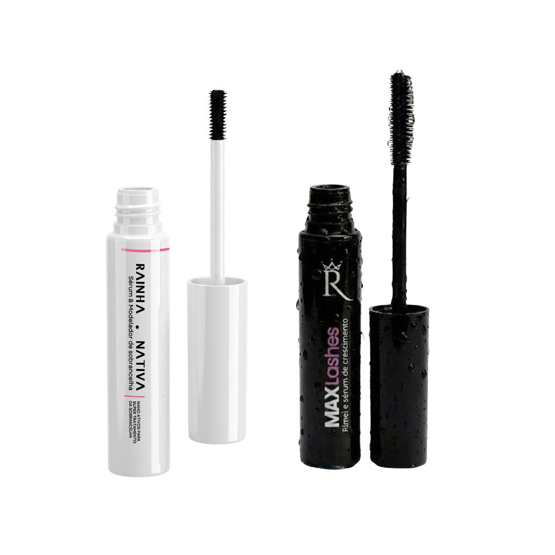 KIT CASADINHO: Max Lashes rímel 2 em 1 + Sérum &amp; Modelador de Sobrancelha