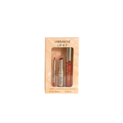 Lip Kit lapis labial , batom matte e lip Glaze - Labranche