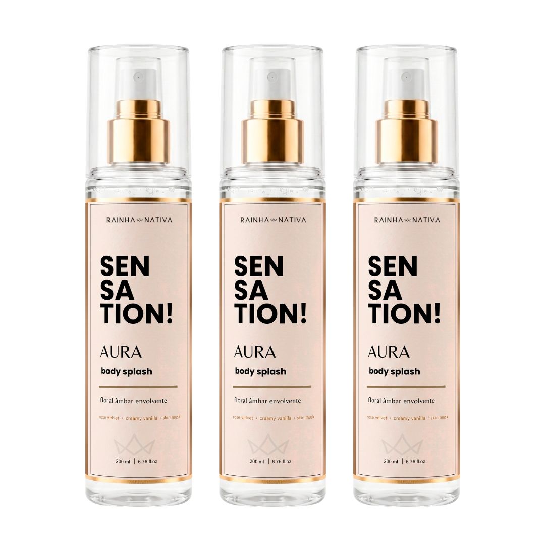 Sensation! Body Splash | Corpo+Cabelo 200 ml