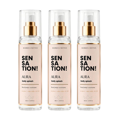Sensation! Body Splash | Corpo+Cabelo 200 ml