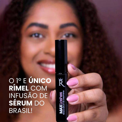 KIT 2 Max Lashes Rímel - 2 em 1 com sérum de crescimento