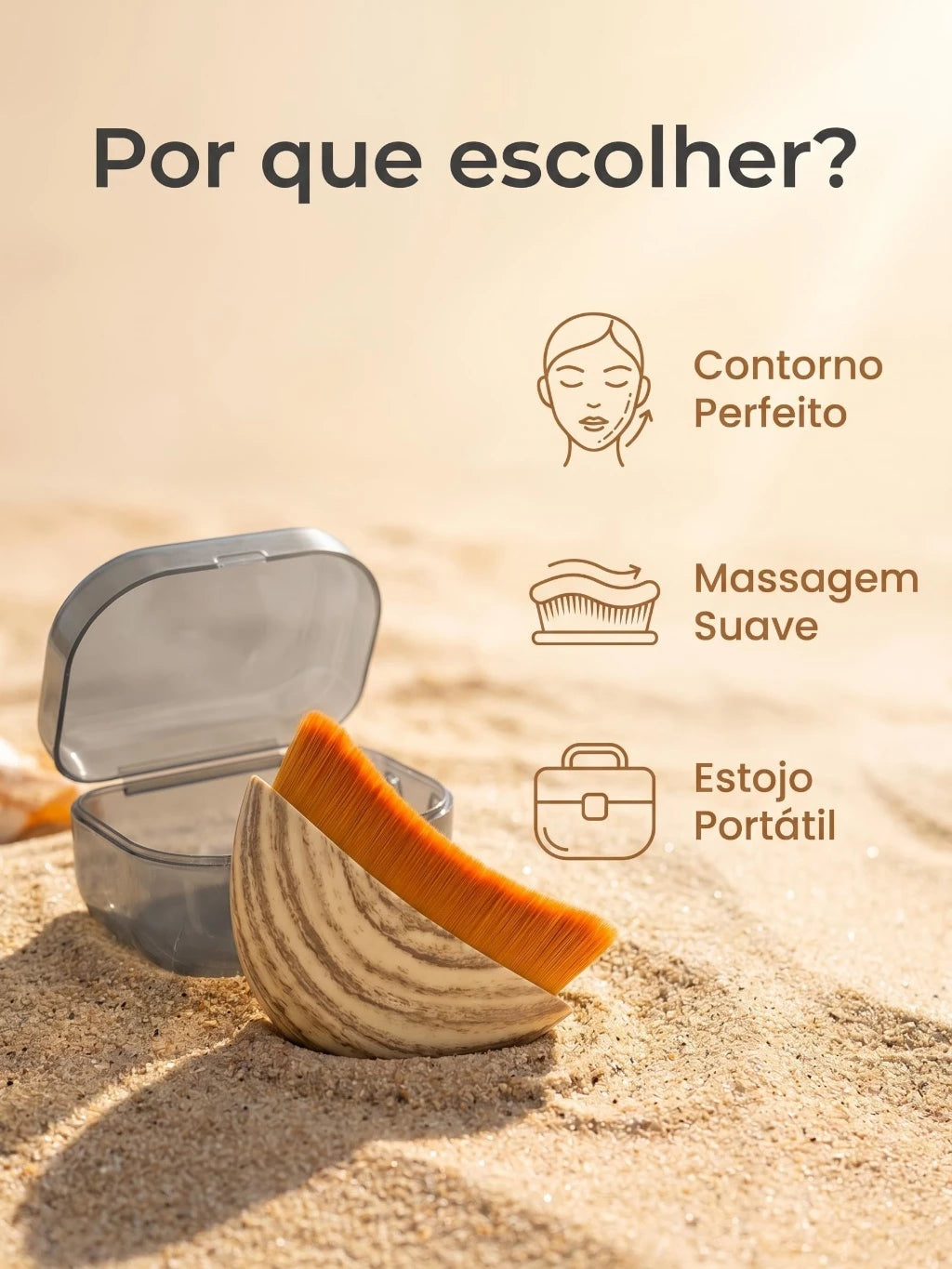 Escova De Massagem De Drenagem Linfática Ergonômica Macia Para Contorno Facial E Mandíbula escova lifting facial