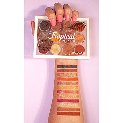 Paleta de Sombras 12 cores Tropical SP Colors